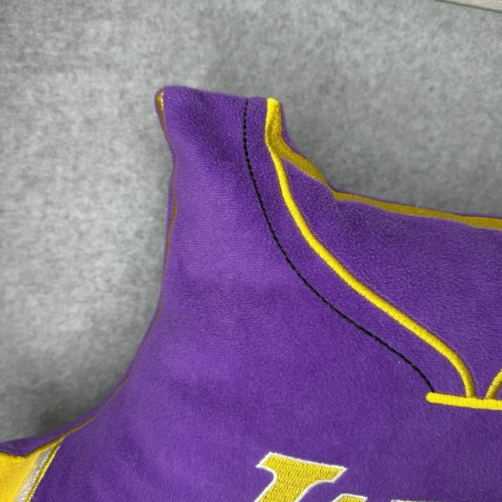 NBA Laker Kobe Bryant Jersey Shape Throw Pillow Room Decor 24‎ Collectible